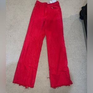 Red Zara Jeans